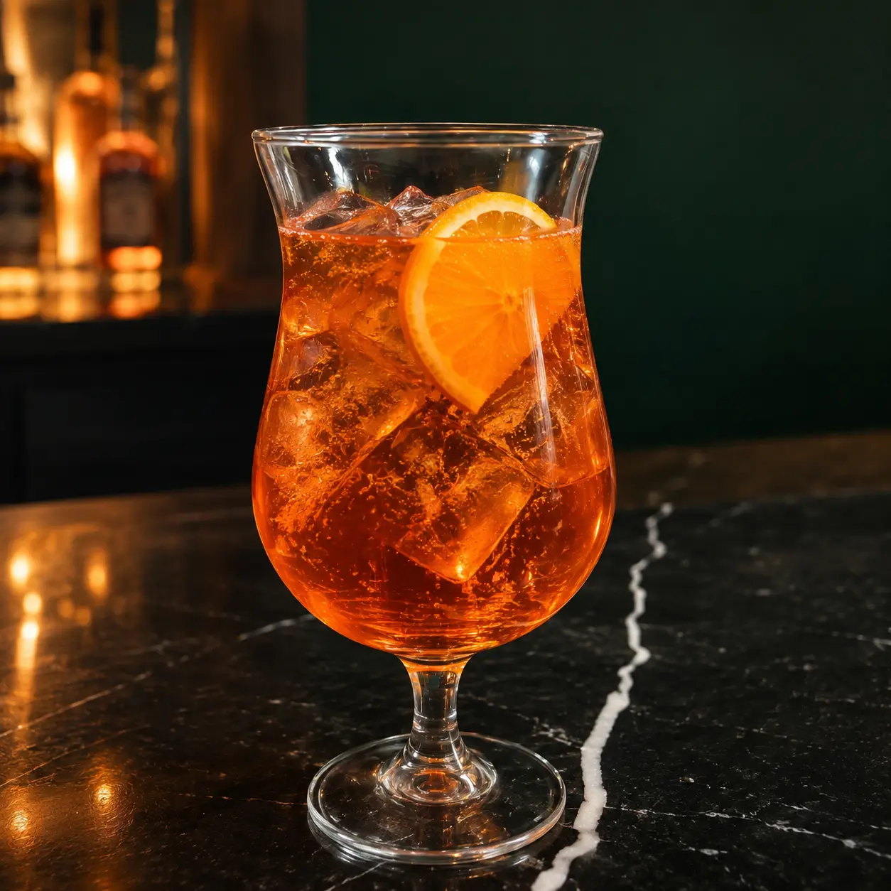 Aperol Spritz cocktail at Moderna Bar